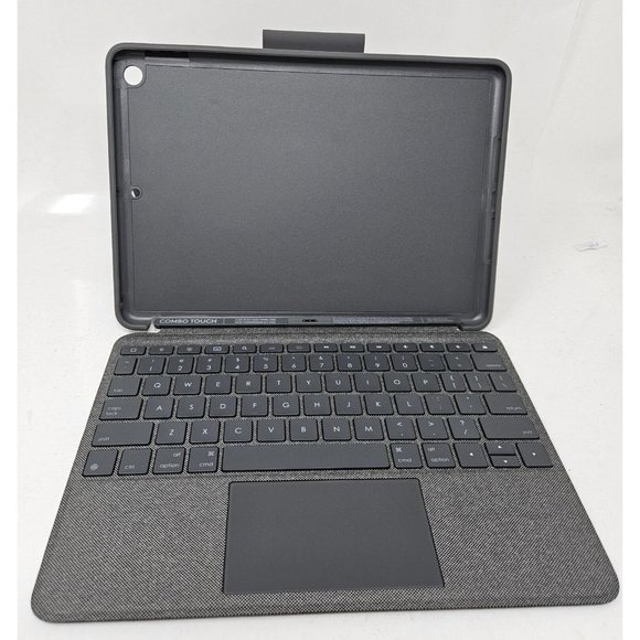 Logitech Combo Touch Keyboard Case for Apple iPad 7th 8th 9th Gen - Picture 2 of 6